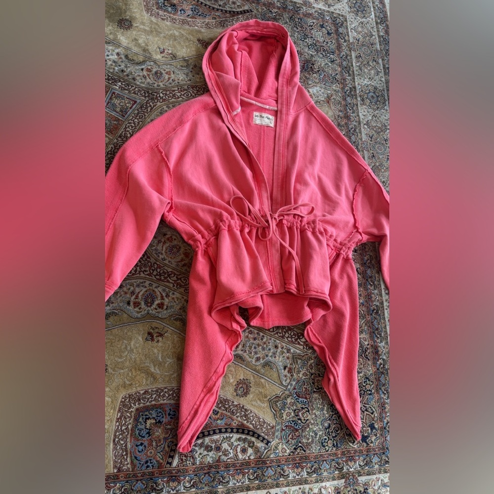 We The Free Pink cardigan Hoodie🩷NWOT 🩷 - Picture 7 of 7